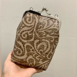 Handmade Genuine Embossed Leather Phone Case/Passport Holder/Pouch Travel Bag